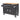 46 in. Mobile Workbench with Solid Wood Top - Black